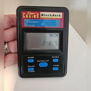 Vintage Radio Shack Pocket Blackjack Hand-held Electronic Game Model Tested